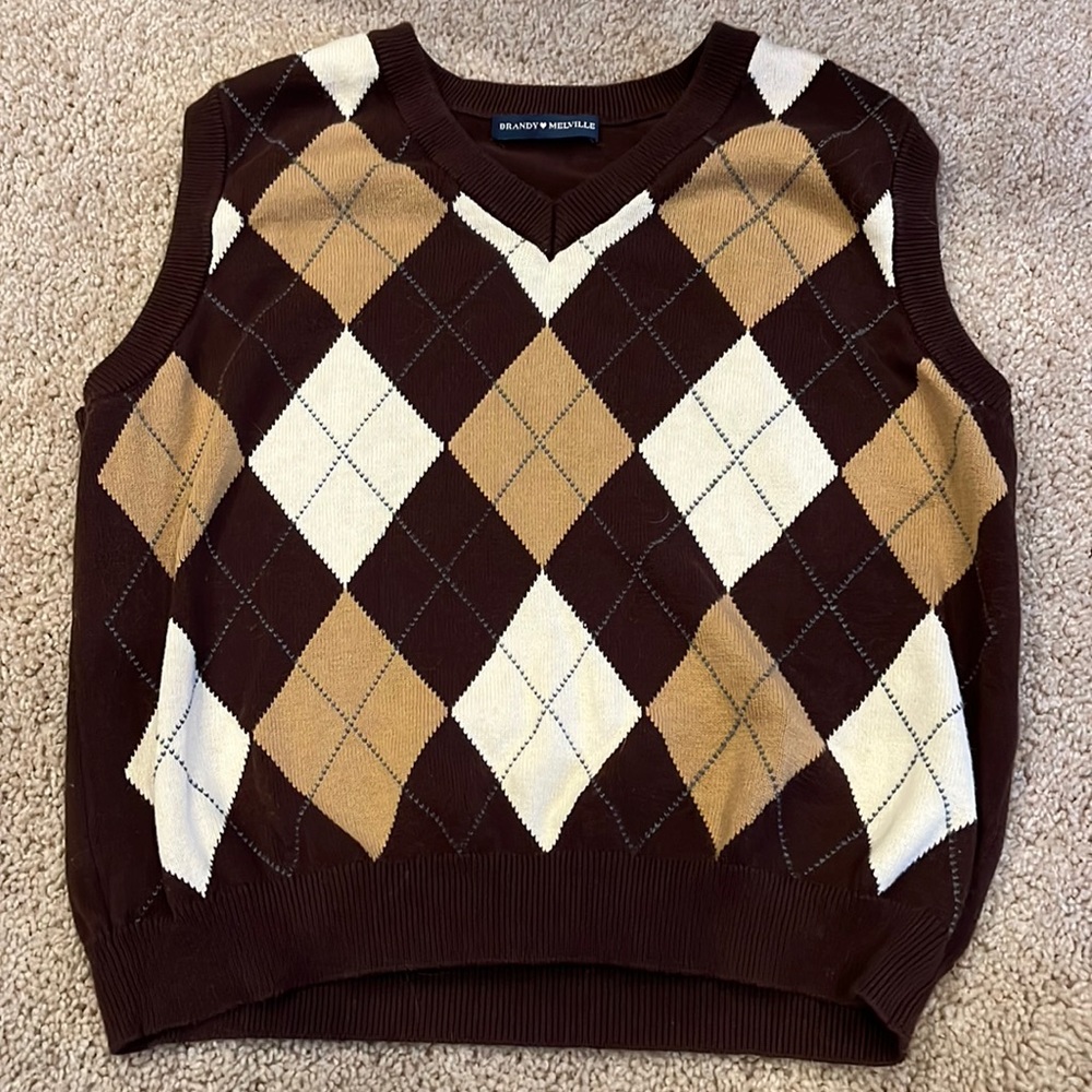 brandy melville sweater vest